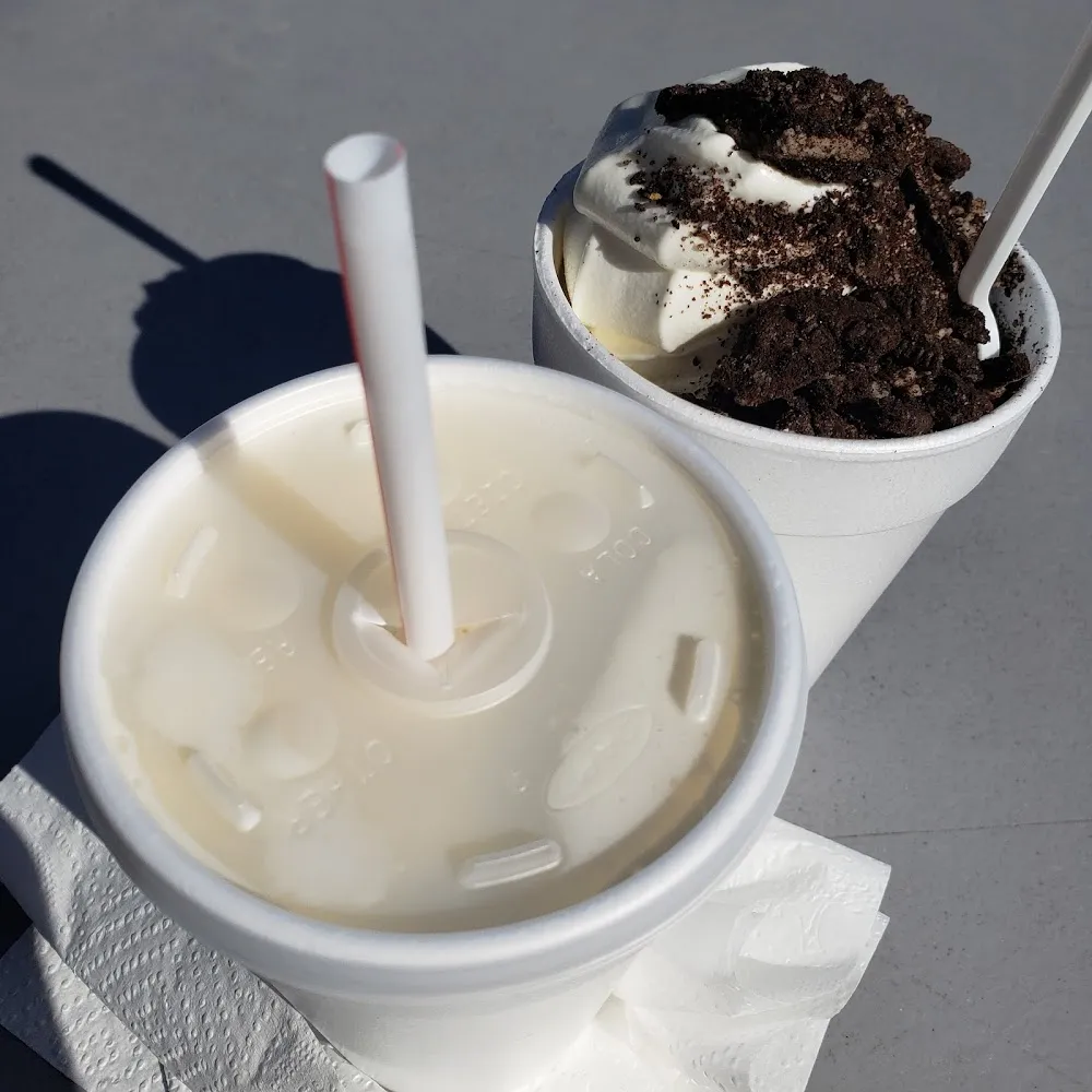 Butterscotch Malt and Oreo Flurrie