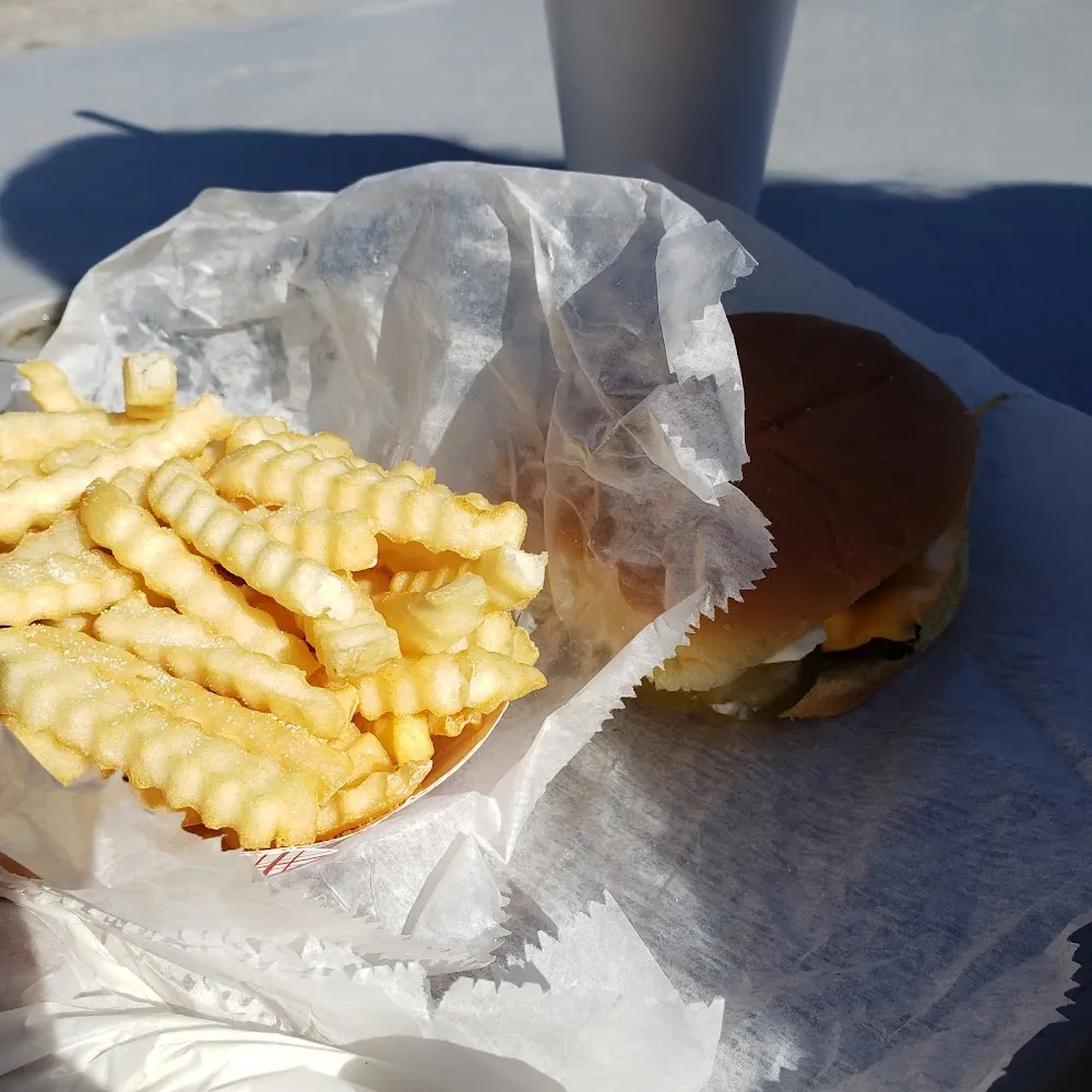 Cheeseburger and Fries